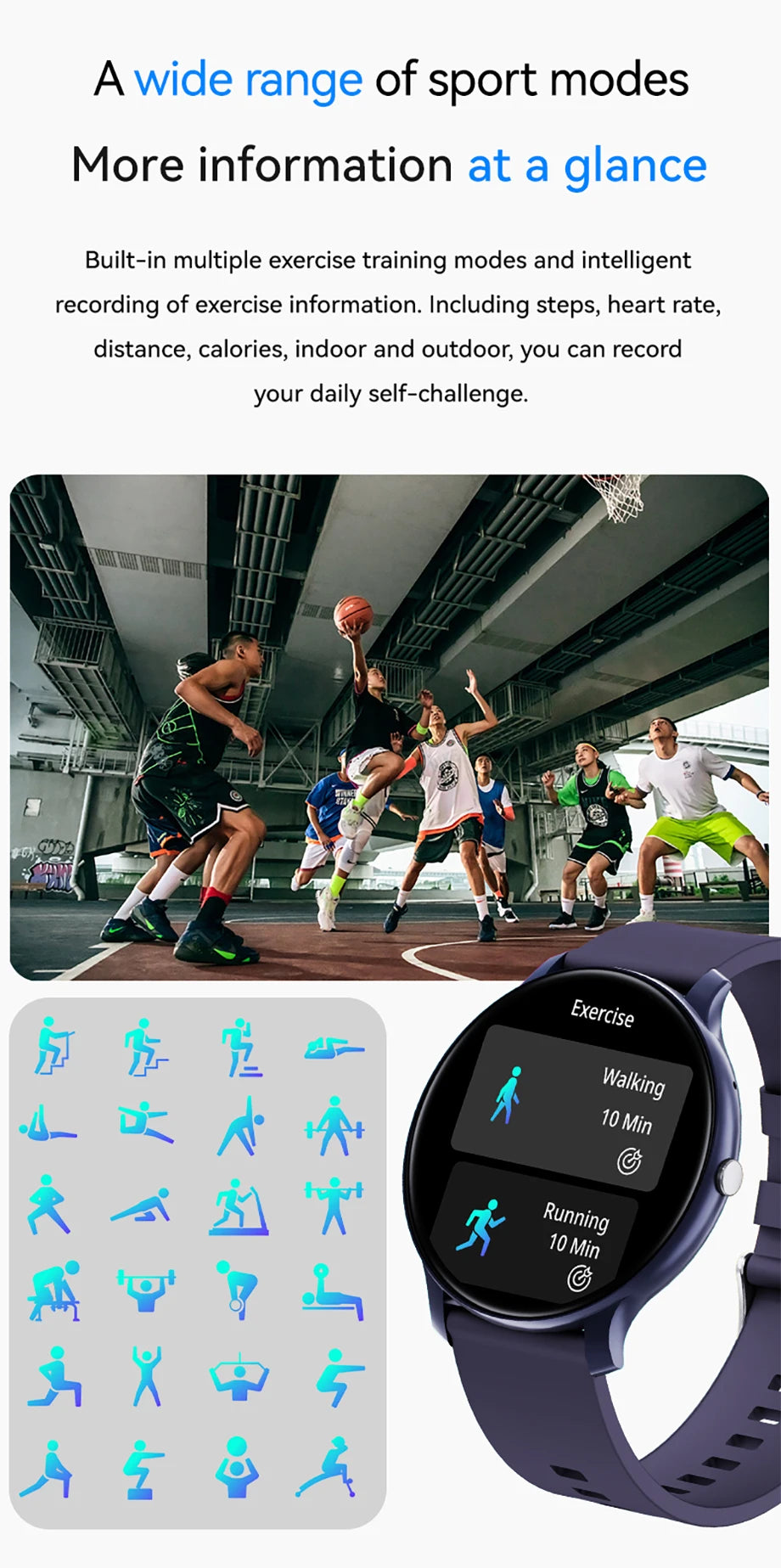 Smart Watch Men Women Full Touch Screen Sport Fitness Watch Man IP67 Waterproof Bluetooth For Android IOS Smartwatch Men